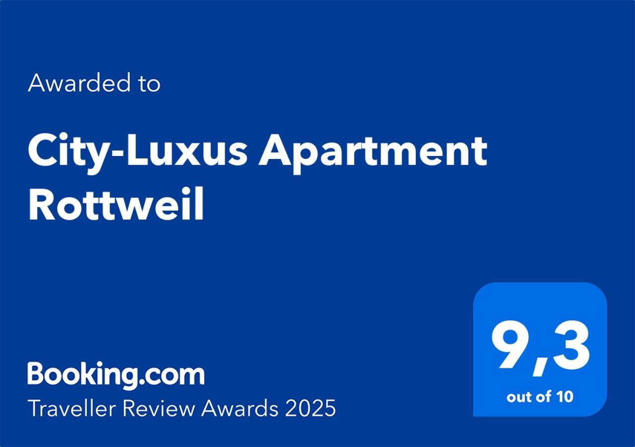City-Luxus Apartment Rottweil Bagian luar foto